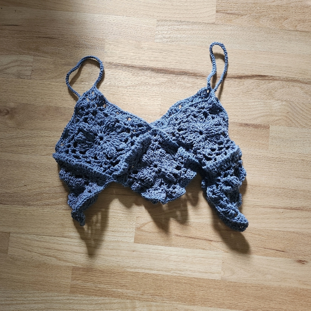 Crochet crop top